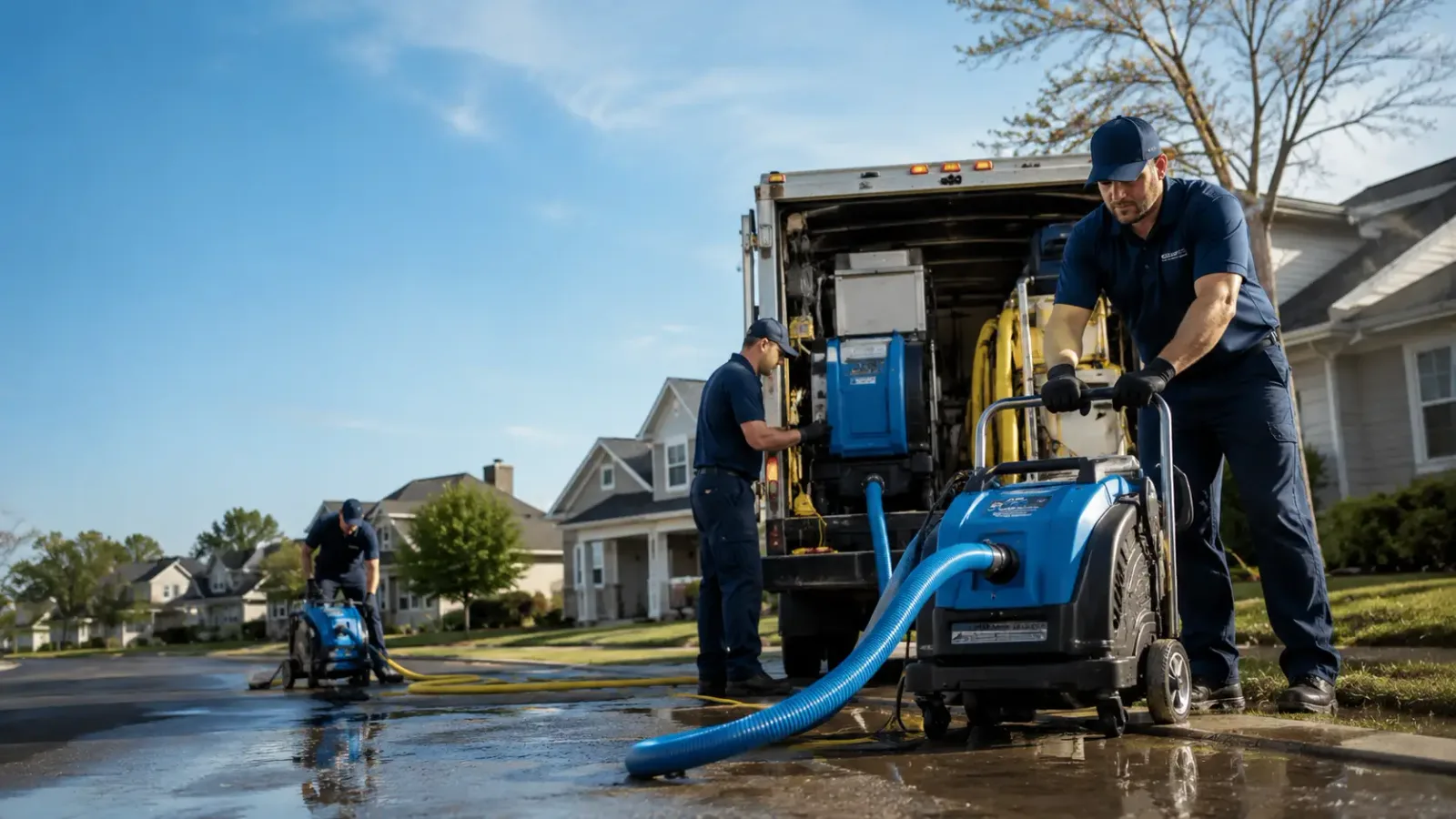 Flood Damage Cleanup in South Rockwood, MI